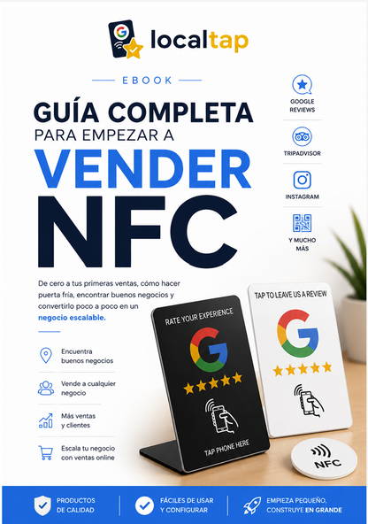 Proveedores de Tarjetas NFC + Guía completa de +60 Páginas