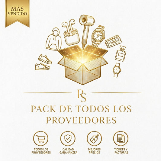 Pack exclusivo de todos los proveedores + Guía de reventa